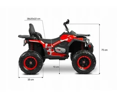 Toyz POJAZD AKUMULATOROWY QUAD GIGANT Žalias