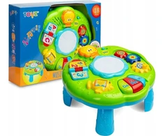 Toyz MOKOMASIS ŽAISLŲ LAIKIKLIS – ZOO MUZIKINIS STALAS