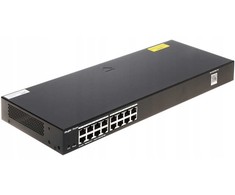 Šakotuvas „Ruijie Networks RG-ES200“ valdomas L2 gigabito eterneto (10/100/1000) darbalaukyje / sienoje montuojamas juodas