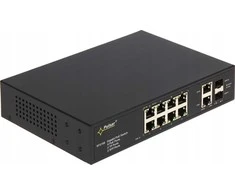 Šakotuvas SWITCH POE SFG-108 8 PRIEVADŲ SFP PULSAR