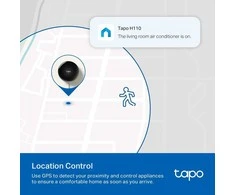 TP-Link Tapo H110 Išmanusis infraraudonųjų spindulių „WiFi“ daiktų interneto šakotuvas „Tapo“ (2,4 GHz, BT, sertifikuotas „Matter“)