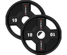 HMS TPC SET Rinkinys TALERZY OLIMPIJSKICH POLIURETANOWYCH 2 x 2.5 - 25 KG CPU - 155KG HMS