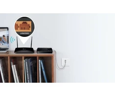 TP-Link TL-MR6400 belaidis maršrutizatorius Greitas eternetas Viena juosta (2,4 GHz) 4G Juoda