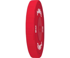 TPP01 geltonas PE svorio diskas 2 x 1,5kg HMS