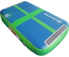 Trampolinas Master AirBlock Gimnastinis kilimėlis MASTER batutas 60 x 100 x 20 cm Mėlyna žalia