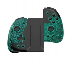 Transmedia FUNLAB Šviečiantis belaidis „Joypad“ pultas „Switch“ – „Zonai“ juodas (HRF1203)
