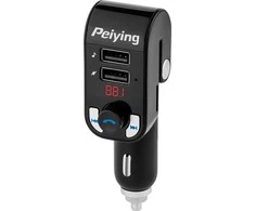 Peiying Automobilinis FM moduliatorius su Bluetooth