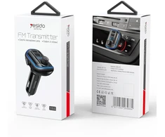 FM siųstuvas Yesido yesido FM modulatorius MP3 grotuvas Bluetooth Y44