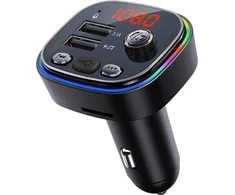 Vakoss TC-B439K FM siųstuvas 87,5 - 108 MHz Bluetooth/USB Juodas
