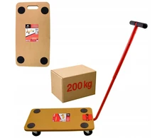 Pozostali Producenci TRANSPORTAVIMO PLATFORMA SU GRĄŽULU IKI 200KG, 57,5×30,0cm