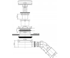 Trap Mc Alpine LOW SAVIVALYBĖS 90MM Juodas Matinis LOW