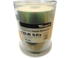 Traxdata CD-R 700 MB 52x 100 vienetų (901CK10IWPPRO)