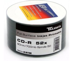 Traxdata CD-R 700 MB 52x 50 vienetų (901OEDRPSN001)