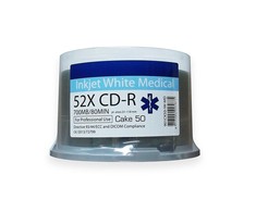 Traxdata CD- R 700 MB 52x 50 vienetų (TRCMED)