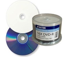Traxdata DVD-R 4,7 GB 16x50 vienetų (206514)