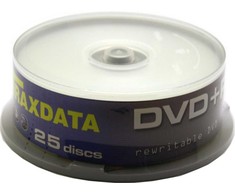 Traxdata DVD+RW 4,7 GB 8x 25 vnt. (TRDRW25+)