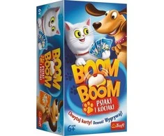 Trefl Stalo žaidimas TIK TAK BOOM *ŠUNYS IR KATINAI*