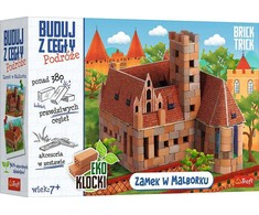 Trefl Rankdarbių rinkinys Brick Trick kelionė Malborko pilis XXL