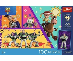 Trefl Dėlionė 100 PremPlus Kids Žaislai w akcji 16556
