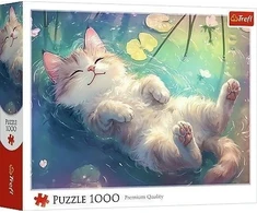 Trefl Dėlionė 1000 Purrfekcyjny relaks 10983