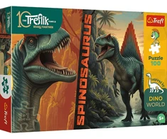 Trefl Dėlionė 100 InspiredByDinoWorld Spinosaurus 16582
