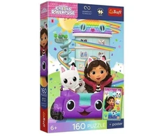 Trefl Dėlionė 160 PremPlus Kids Piękna Gabby 15441