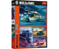 Trefl Dėlionė 2x200 vnt. - World of Tanks