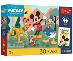 Trefl Dėlionė 30 PremPlus Kids Bajkowe chwile 18339