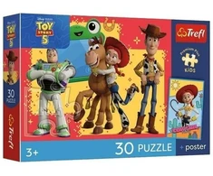 Trefl Dėlionė 30 PremPlus Kids Toy Adventures TS 18344