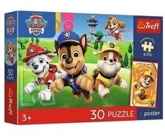 Trefl Dėlionė 30 PremPlus Kids Psiaki w drodze 18346
