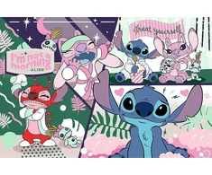 Trefl Dėlionė 300 vnt. - Lilo &amp; Stitch + kolekcinis plakatas
