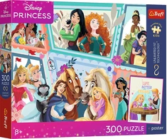 Trefl Dėlionė 300 vnt. - Disney + kolekcinis plakatas