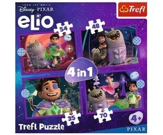 Dėlionė TREFL DISNEY ELIO 4 dėlionių rinkinys