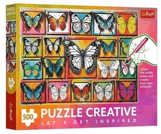 Trefl Dėlionė 500 Creative Kolekcija motyli 37561