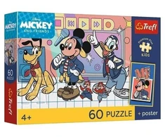 Trefl Dėlionė 60 PremPlus Kids Mysia ekipa / Disney 17433