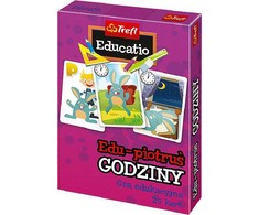 Trefl muduko Peter HOURS kortų edukacinis žaidimas, 25 kortos GR0524