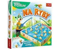 Trefl Stalo žaidimas vikrumo lavinimui Na Ryby, šeimai nuo 4 metų, smagus ir įtraukiantis