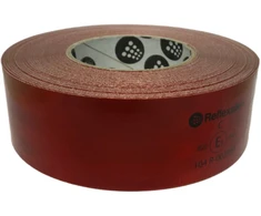 Trefl IWH Oznaczenie konturu ECE-104 raudona rolka 50mx50mm 097618 Oznaczenie konturu taśma odblaskowa raudona 1 vnt. (L x B) 50 m x 50 mm