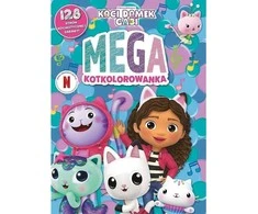Trefl Gabi kačių namelis. Mega CAT spalvinimo knygelė