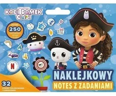 Trefl Gabijos katės namas. Lipdukų sąsiuvinis su užduotimis