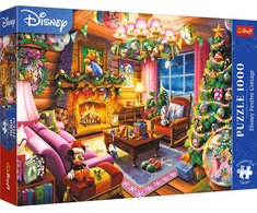 Trefl dėlionė 1000 vnt. - Disney Kalėdų namelis