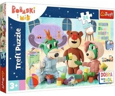 Trefl Dėlionė 24 vnt. - Treflikai: Linksmybės prieš miegą