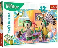 Trefl dėlionė 24 vnt. - Treflikų šeima