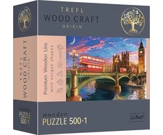 Trefl Medinė dėlionė 500+1 vnt. - Londonas