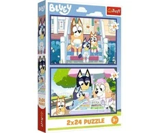 Trefl Dėlionė 2x24 vnt. - Bluey