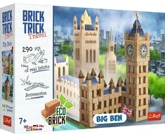 Trefl Trefl Sukurti iš plytų kelionės Big Ben EKO Blocks