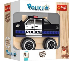 TREFL medinis žaislas policijai, 61767