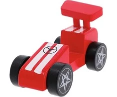 TREFL 61693 Medinis automobilis Raudona Racer