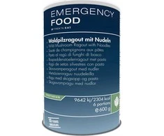 „Trek N Eat EMERGENCY LINE“ grybų ragas su makaronais, 600 g [Wild Mushroom Ragout with Noodles-E]