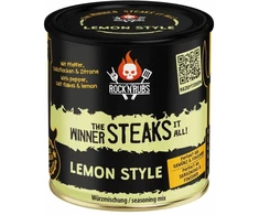 ROCK'N'RUBS Prieskoniai "The Winner Steaks it All - Lemon Style" (kepsniams), 140 g